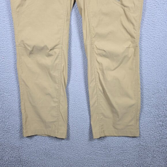 Eddie Bauer Cargo Pants Mens 35x30 Beige First Ascent Straight Fit Performance - Picture 3 of 12